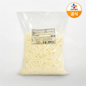 CJ 도노쉐프 피자치즈 모짜렐라 99% 2.5kg 업소용 대용량