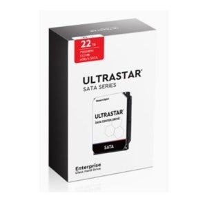 WD Ultrastar DC HC570 박스 패키지 7200/512M WUH722222ALE6L4 22TB (22TB x 2) (2팩 / as 3년 ) +정품+