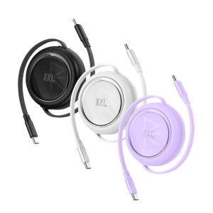 삼성호환 5A 100W 갤럭시북 EP-TB010 충전기 CtoC 릴케이블 리와트KC-5R