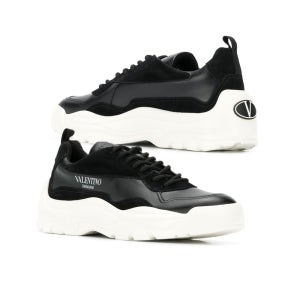 [발렌티노] 11주년 로고 반시 스니커즈 블랙 SY2S0B17 VRN 0NO