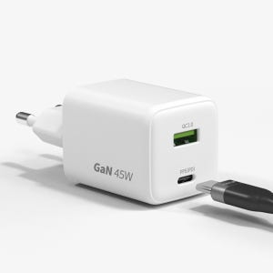 [고속충전SET] 주파집 45W 고속충전기 +메탈쉴드 60W 케이블 1.2m