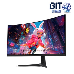 비트엠 Newsync H34WQ165 울트라와이드 게이밍 커브드 (포토상품평 3,000)