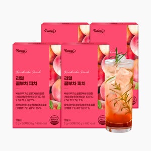 퍼니트 이상우 리얼 콤부차 피치 30개입, 4개