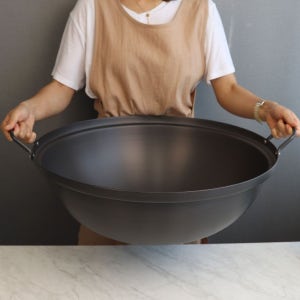 토스코 경질 튀김솥 대형 볶음솥 업소용 튀김팬 중화 요리 ZZ 60cm