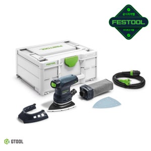 페스툴 유선 삼각샌더 DTS 400 REQ-Plus 577523 코너 컴팩트 설계 저진동 샌딩기