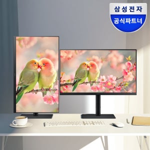 삼성전자 뷰피니티 S6 68.4cm(27인치) S27B610 QHD 모니터 IPS 75Hz 피벗 세로