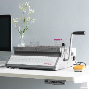 국산 전동제본기 3대1 와이어링제본기 Renz SRW 360 Comfort 관공서 오피스