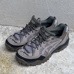 아식스 젤 픽엑스 그레이밍크 1203A746-020 고프코어 캠핑 등산화 한정판 운동화