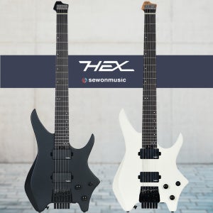 헥스 N400 입문용 헤드리스 일렉기타