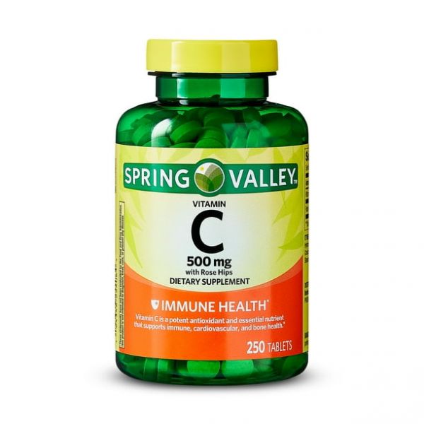 <b>스프링벨리 비타민C</b> 로즈힙 500mg 250정
