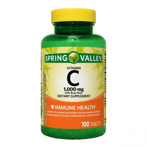 <b>스프링벨리 비타민C</b> 로즈힙 1000mg 100정