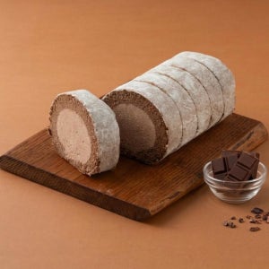 [신키네도] 일본 음식 디저트 생크림 가득 초코 롤케이크 350g