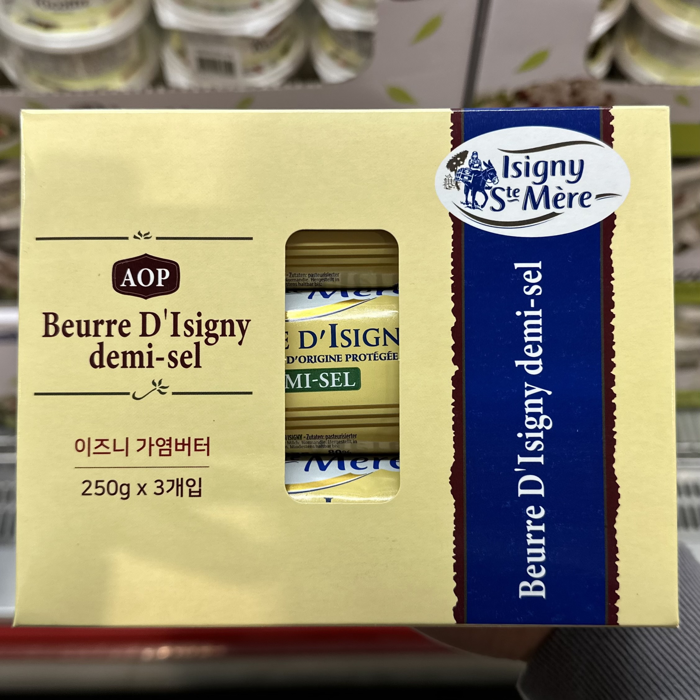 코스트코 ISIGNY AOP 가염버터롤 250G X 3개입 프랑스산 베이킹 프렌치토스트