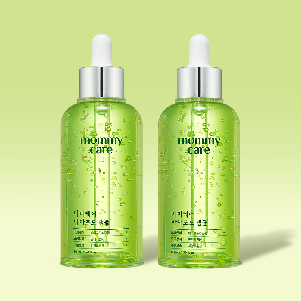 마미케어 모공 잡티 바다포도 앰플 80ml, 2개