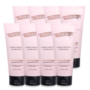 극손상 단백질폭탄 손상모 복구 헤어팩 핑크 볼륨용 로제머스크, 200ml, 8개