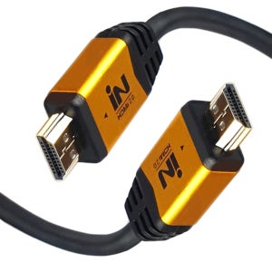 모니터 케이블 HDMI 2.0 골드메탈 컴퓨터 듀얼 연결 선 1.5m, 1개
