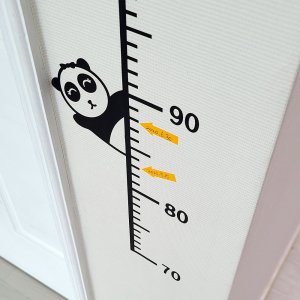 키 성장표 어린이 아기 아이 유아 가정용 키재기 스티커 성장 포스터