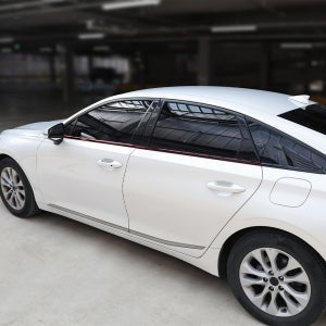 2025 더뉴 K8 페이스리프트 크롬죽이기 튜닝 용품 윈도우 몰딩 블랙