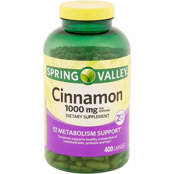 <b>스프링 밸리</b> 시나몬 1000mg 400캡슐