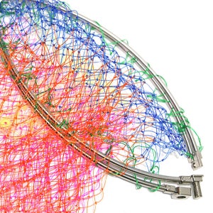 올 스텐 뜰채망 세트 뜰망+스텐 프레임 55cm 보관집 X