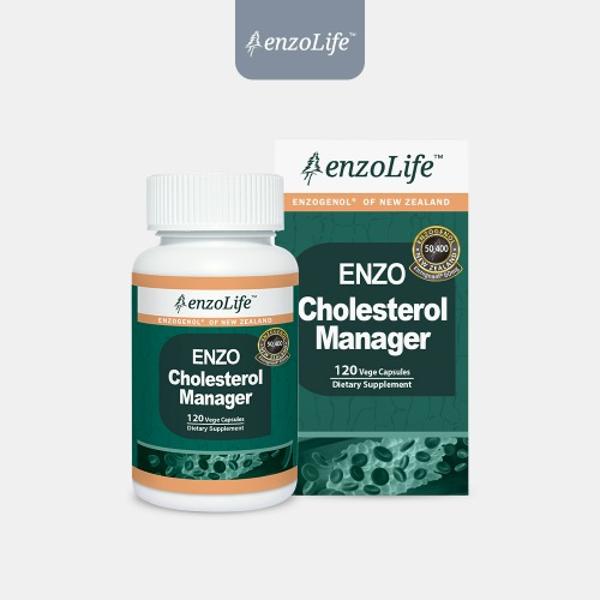 <b>엔조라이프</b> 콜레스테롤 매니저 1개 120정 <b>EnzoLife</b> Cholesterol Manager