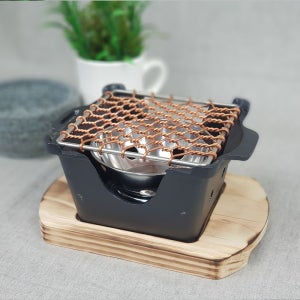 키치노 SG 정 화로 S1-1A 세트 광양 일본식 미니 개인 석쇠 (113207)