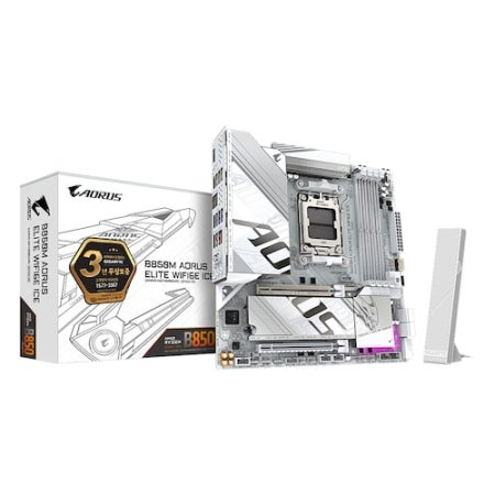 기가바이트 B850M AORUS ELITE WIFI6E ICE 제이씨현 (AM5 DDR5)