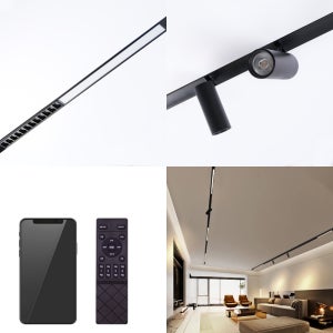 IOT조명 마그네틱레일 확산형 레일 등기구 24w 60cm M시리즈