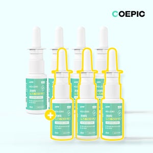 [스테로이드 없는] 코에픽 노즈베리어99.7 비강 보호 코 알레르기 비염 나잘 스프레이 20ml, 7개