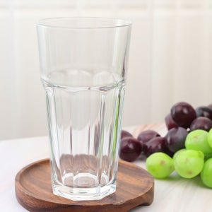 카사 유리 팔각 컵 카페 아이스 커피 잔 물컵 샷잔 위스키 언더락 ZZ 635ml, 1개