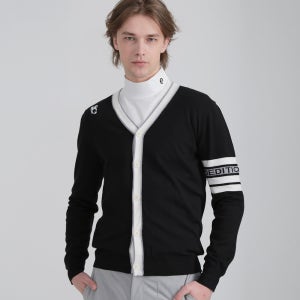 남성 골프웨어 GQ 에디션 니트 가디건 남자골프가디건