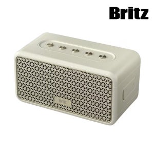 Britz 브리츠 BZ-JB9600 화이트 레트로 무선 블루투스 스피커 탁상형 휴대용 20W AUX SD카드