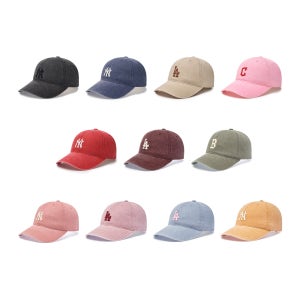 [MLB] 베이직 워싱 언스트럭쳐 볼캡 (11 COLOR)