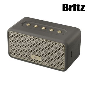 Britz 브리츠 BZ-JB9600 아미그린 레트로 무선 블루투스 스피커 탁상형 휴대용 20W AUX SD카드