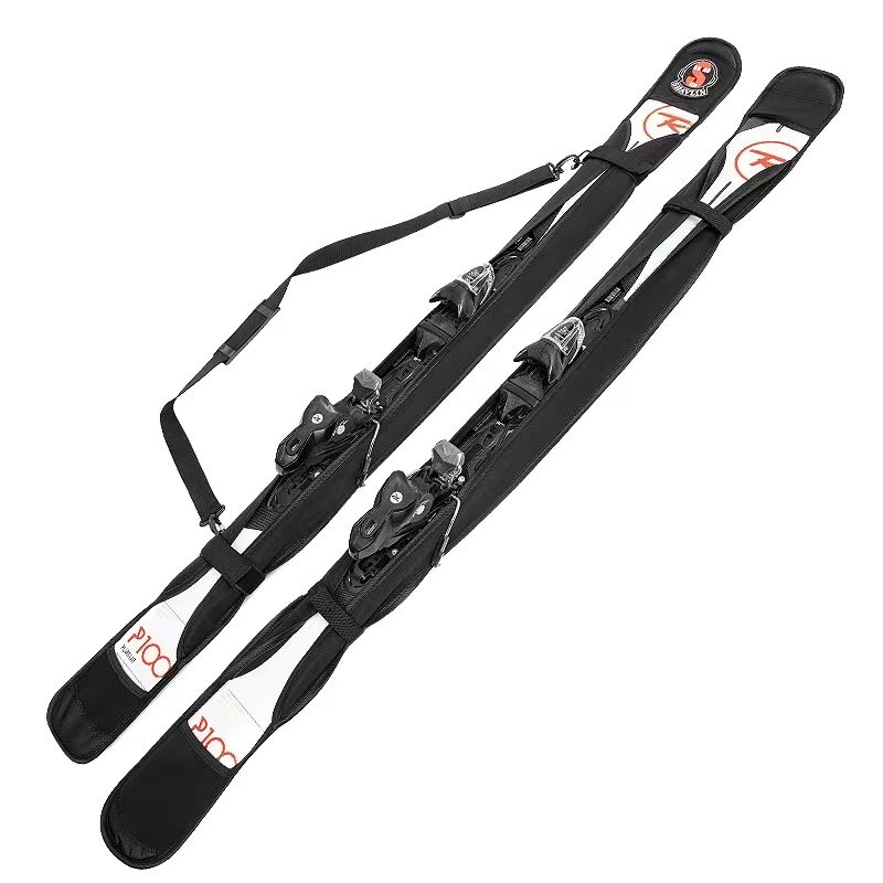 스키판 스키플레이트가방 판 엣지백 백 케이스 방수 블랙 더블 플레이트 140x28cm 140