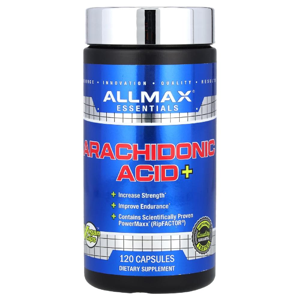 ALLMAX <b>올맥스</b> 필수 영양소 아라키돈산+ 캡슐 120정