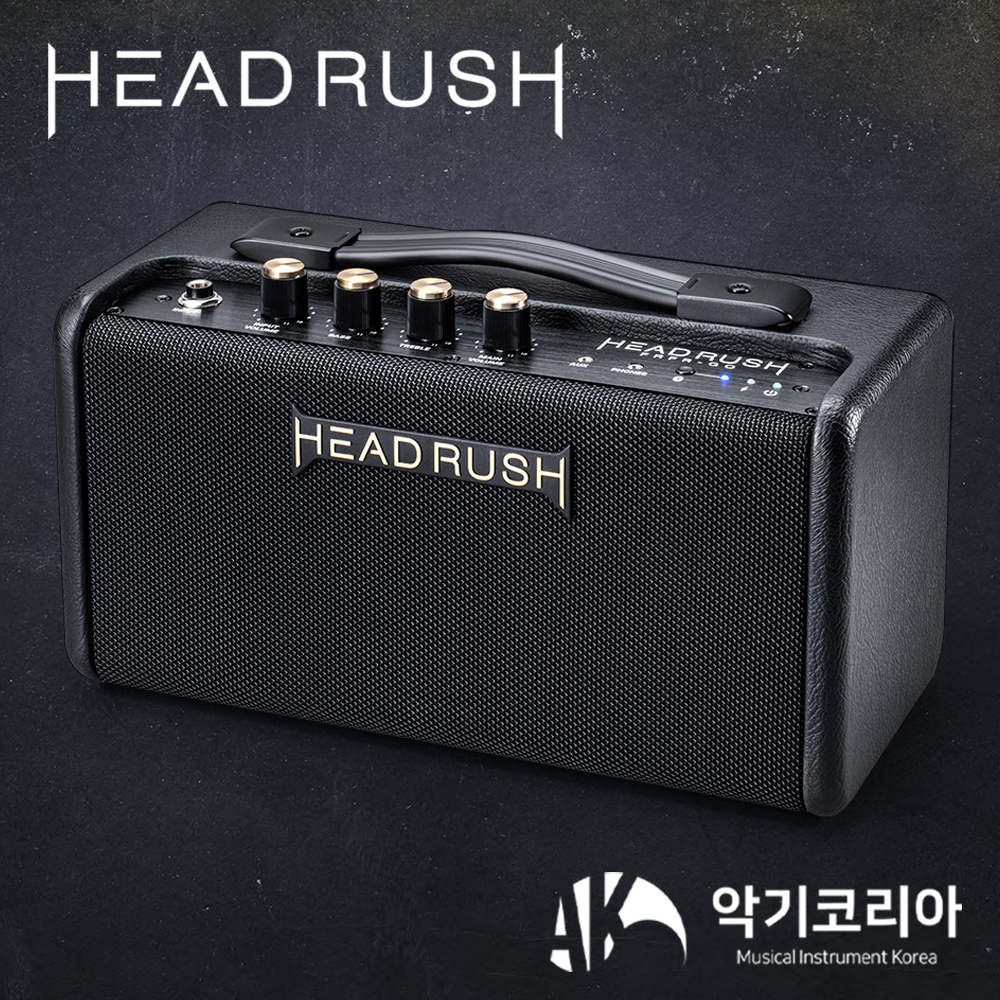 HeadRush [실재고보유] HEADRUSH 헤드러쉬 FRFR-GO 충전식 데스크탑 휴대용 일렉기타 베이스 앰프