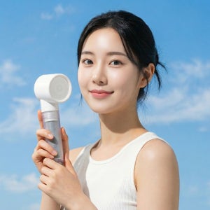 뉴보 여행용 샤워필터 녹물 염소 완화 샤워기 필터 경량 휴대용 베트남 중국 대만