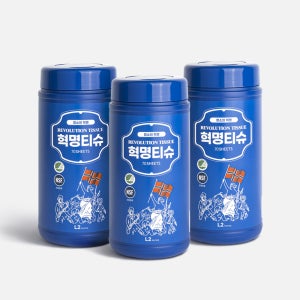 L2 혁명티슈 세정티슈 기름때 제거 다용도 청소 70매, 3팩