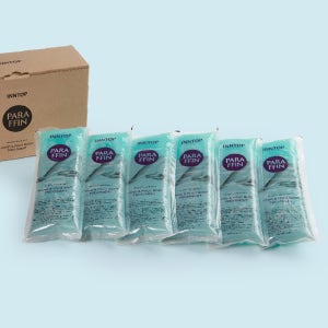 인탑고순도 파라핀왁스,리필,국산,가정용,업소용,멘톨블루(Menthol Blue) 6개