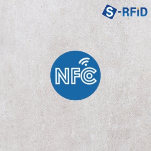 원형 NFC 스티커 태그 스마트폰 66T 칩 라벨 Ntag213