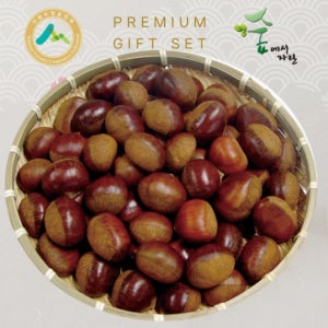 숲에서자란 햇밤 특등급 1kg 생밤 산림조합