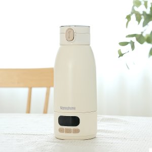 워너홈 휴대용 무선 분유포트 2세대 가열 보온 텀블러 급속충전가능