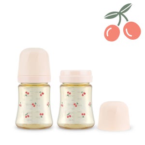 PPSU 젖병 트윈팩 체리쉬 (스윗피치) 200ml, 2개