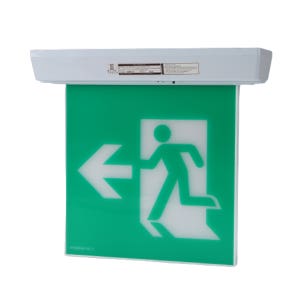 피난유도등 천정형 중형 LED식 ICS200SL 몸체 커버 전선 브라켓 볼트