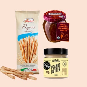 이태리 발레도로 그리시니 루스티치 크림치즈과자 브레드스틱 미니바게트