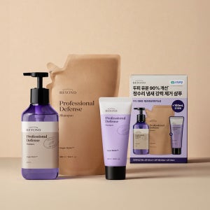 단독 1.1L 대용량_비욘드 탈모샴푸 프로페셔널 디펜스 샴푸 베리향