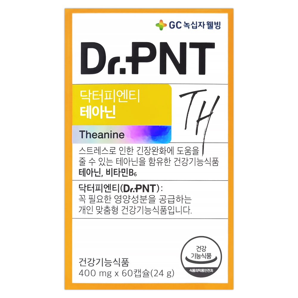 닥터피엔티 테아닌 400mg 60캡슐 1개월분