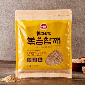 사조 해표 참고소한 볶음참깨 1kg, 1개
