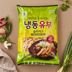 사조 냉동 유부 슬라이스 1kg, 1개
